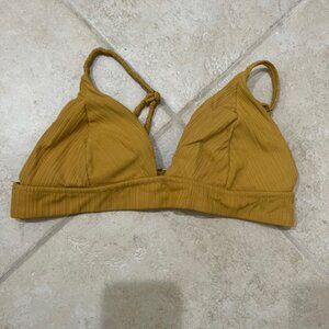 Rip Curl Yellow Triangle Bikini Top